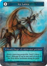 Ice Lance (Foil) - Beta - Sorcery: Contested Realm card