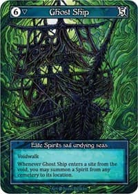 Ghost Ship (Foil) - Beta - Sorcery: Contested Realm card