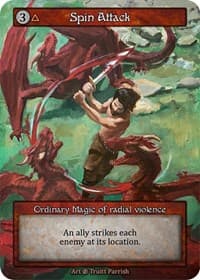 Spin Attack - Beta - Sorcery: Contested Realm card
