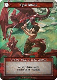 Spin Attack (Foil) - Beta - Sorcery: Contested Realm card