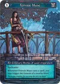 Fenvale Muse (Foil) - Beta - Sorcery: Contested Realm card