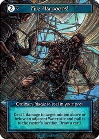 Fire Harpoons! (Foil) - Beta - Sorcery: Contested Realm card