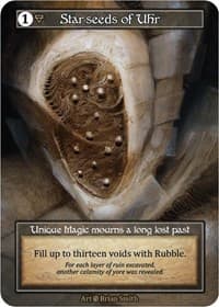 Star-seeds of Uhr (Foil) - Beta - Sorcery: Contested Realm card