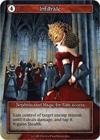 Infiltrate (Foil) - Beta - Sorcery: Contested Realm card