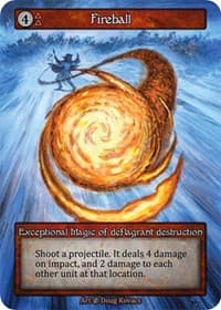 Fireball - Beta - Sorcery: Contested Realm card