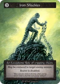 Iron Shackles - Beta - Sorcery: Contested Realm card