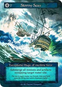 Stormy Seas - Beta - Sorcery: Contested Realm card