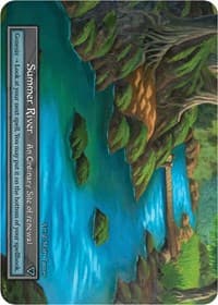 Summer River (Foil) - Beta - Sorcery: Contested Realm card