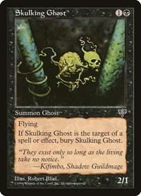 Skulking Ghost - Mirage - Magic: The Gathering card