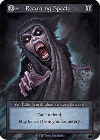 Recurring Specter - Beta - Sorcery: Contested Realm card