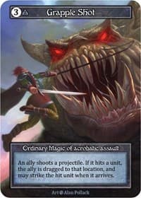 Grapple Shot (Foil) - Beta - Sorcery: Contested Realm card