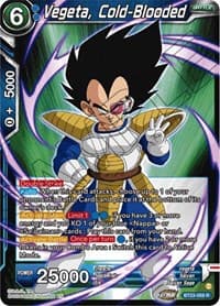 Vegeta, Cold-Blooded - Perfect Combination - Dragon Ball Super: Masters card