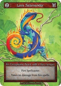 Lava Salamander - Beta - Sorcery: Contested Realm card