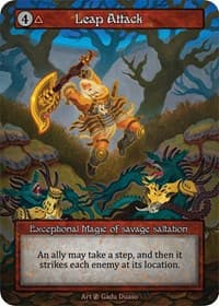 Leap Attack - Beta - Sorcery: Contested Realm card