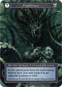 Nightmare (Foil) - Beta - Sorcery: Contested Realm card