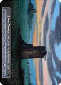 Lone Tower (Foil) - Beta - Sorcery: Contested Realm card