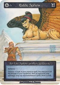 Riddle Sphinx - Beta - Sorcery: Contested Realm card
