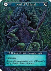 Lord of Unland (Foil) - Beta - Sorcery: Contested Realm card
