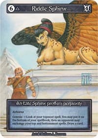Riddle Sphinx (Foil) - Beta - Sorcery: Contested Realm card