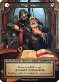 Mage Slayer (Foil) - Beta - Sorcery: Contested Realm card