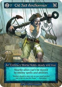 Old Salt Anchorman - Beta - Sorcery: Contested Realm card