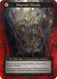 Magnetic Muzzle - Beta - Sorcery: Contested Realm card
