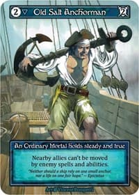 Old Salt Anchorman (Foil) - Beta - Sorcery: Contested Realm card