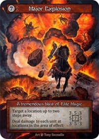 Major Explosion - Beta - Sorcery: Contested Realm card