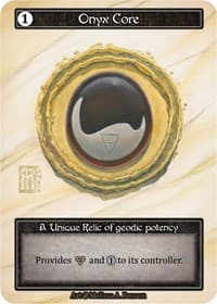 Onyx Core (Foil) - Beta - Sorcery: Contested Realm card