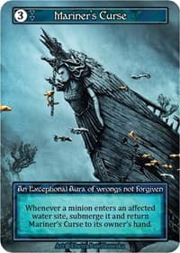 Mariner's Curse (Foil) - Beta - Sorcery: Contested Realm card
