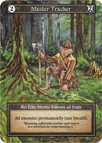 Master Tracker (Foil) - Beta - Sorcery: Contested Realm card