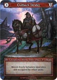 Outback Strider (Foil) - Beta - Sorcery: Contested Realm card