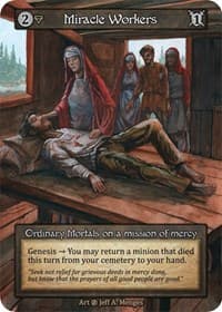 Miracle Workers - Beta - Sorcery: Contested Realm card