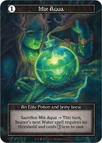 Mix Aqua (Foil) - Beta - Sorcery: Contested Realm card