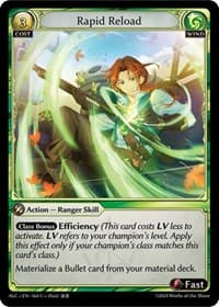 Rapid Reload - Alchemical Revolution - Grand Archive TCG card