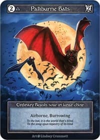 Palliburrie Bats (Foil) - Beta - Sorcery: Contested Realm card