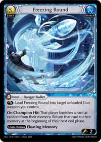 Freezing Round - Alchemical Revolution - Grand Archive TCG card