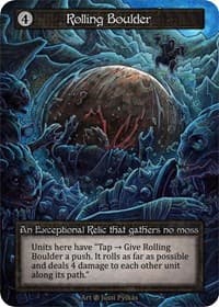 Rolling Boulder - Beta - Sorcery: Contested Realm card