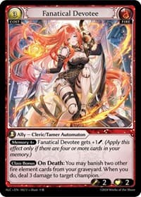 Fanatical Devotee - Alchemical Revolution - Grand Archive TCG card