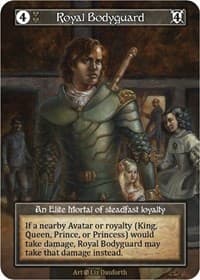 Royal Bodyguard (Foil) - Beta - Sorcery: Contested Realm card