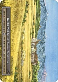 Rustic Village (Foil) - Beta - Sorcery: Contested Realm card