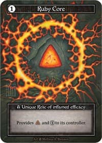 Ruby Core (Foil) - Beta - Sorcery: Contested Realm card