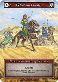 Petrosian Cavalry (Foil) - Beta - Sorcery: Contested Realm card