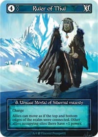 Ruler of Thul (Foil) - Beta - Sorcery: Contested Realm card