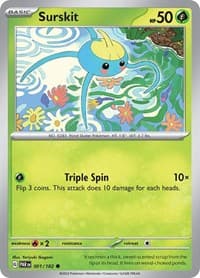 Surskit - SV04: Paradox Rift - Pokemon card