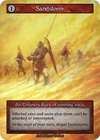 Sandstorm - Beta - Sorcery: Contested Realm card