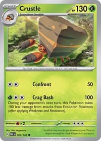 Crustle - SV04: Paradox Rift - Pokemon card