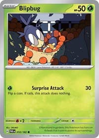 Blipbug - SV04: Paradox Rift - Pokemon card