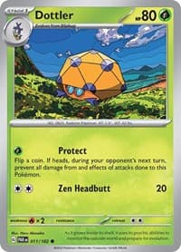 Dottler - SV04: Paradox Rift - Pokemon card