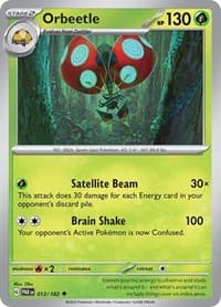 Orbeetle - SV04: Paradox Rift - Pokemon card